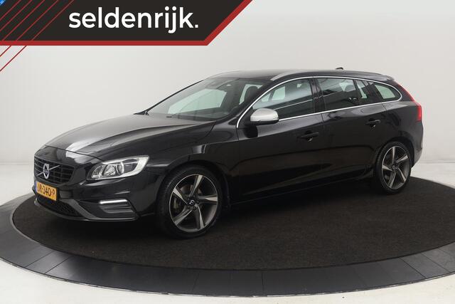 Volvo V60 2.0 T3 R-Design | Dealer onderhouden | Stoelverwarming | Xenon | Trekhaak | Navigatie | Leder/Alcantara | Parkeerhulp | Bluetooth | Cruise control