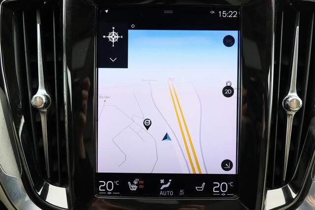 Volvo V60 B3 Inscription - Intellisafe Assist/Surround - Panoramisch schuif-/kanteldak - Parkeerverwarming - Harman Kardon Audio - Lederen bekleding - Bestuurdersstoel elektrisch bedienbaar - Getint glas - Parkeercamera - Parkeersensoren v/a - Trekhaak semi elektri