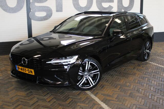Volvo V60 2.0 T6 Recharge AWD R-Design | Incl. 12 maanden garantie | 1ste eigenaar | Adaptieve cruise control | Stoelverwarming voor + achter | Stuur verwarming Apple carplay/Android auto | Elektrisch wegklapbare trekhaak |