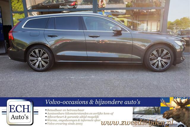 Volvo V60 2.0 B3 Inscription, Leer, Adaptieve CC, Apple CarPlay, Elektr. stoel