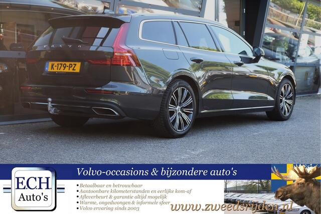 Volvo V60 2.0 B3 Inscription, Leer, Adaptieve CC, Apple CarPlay, Elektr. stoel