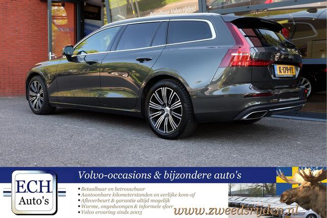 Volvo V60 2.0 B3 Inscription, Leer, Adaptieve CC, Apple CarPlay, Elektr. stoel