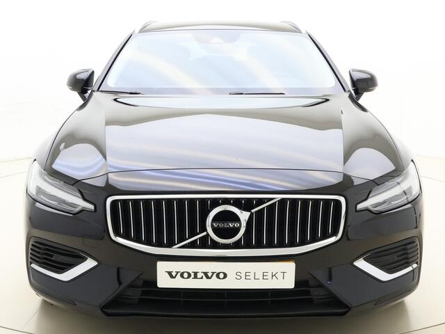 Volvo V60 T6 340pk AWD Business Pro / Harman&Kardon / Adapt. Cruise / Leder / 19'' + Nieuwe All Season Banden / BLIS / Elektr. Achterklep / On Call / PDC + Camera / DAB / AppleCarplay /