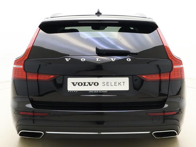 Volvo V60 T6 340pk AWD Business Pro / Harman&Kardon / Adapt. Cruise / Leder / 19'' + Nieuwe All Season Banden / BLIS / Elektr. Achterklep / On Call / PDC + Camera / DAB / AppleCarplay /