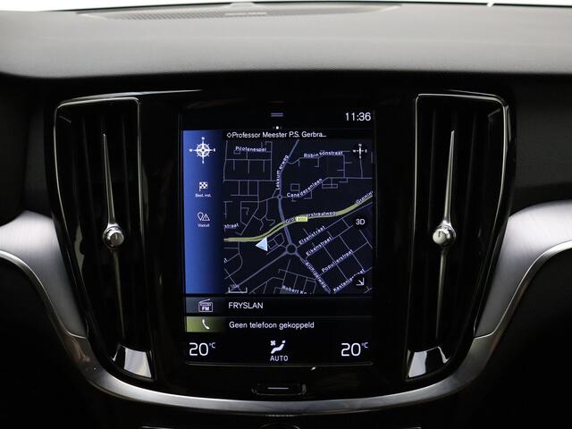 Volvo V60 T6 340pk AWD Business Pro / Harman&Kardon / Adapt. Cruise / Leder / 19'' + Nieuwe All Season Banden / BLIS / Elektr. Achterklep / On Call / PDC + Camera / DAB / AppleCarplay /