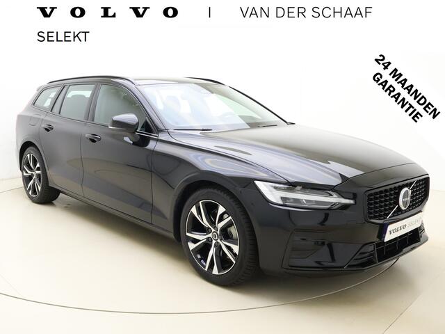 Volvo V60 B4 211pk Plus Dark / Elektr. Trekhaak / Elektr. Stoelen / Adapt. Cruise / Keyless / BLIS / Stoel + Stuurw. Verwarming / Achterb. Verwarming / 18'' + All Season banden