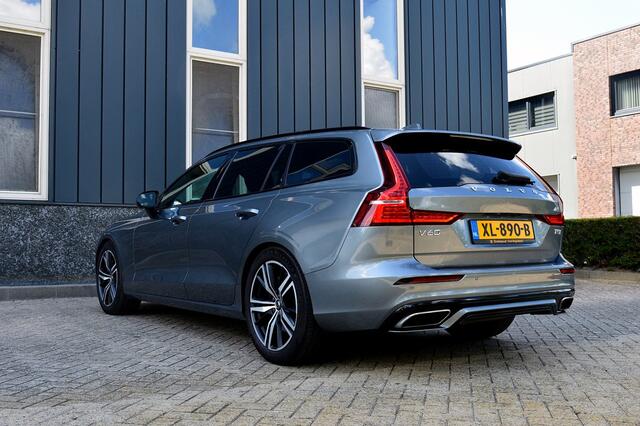 Volvo V60 2.0 T5 R-Design Rijklaarprijs-Garantie Leder Led Apple carplay Rondom zicht camera