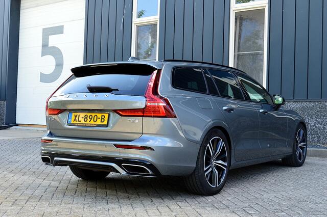 Volvo V60 2.0 T5 R-Design Rijklaarprijs-Garantie Leder Led Apple carplay Rondom zicht camera