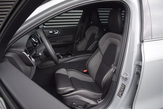 Volvo V60 T6 350pk AWD Plus Dark / Heico verlaagd / 19 inch / Stylingkit / Sportstoelen / 360 Camera / Keyless entry / Elek stoelen / H&K Audio /