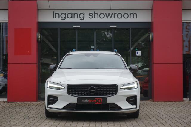 Volvo V60 2.0 D4 R-Design | Origineel NL | Leder | Camera | Black Edition |