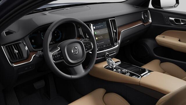 Volvo V60 T6 PLUG-IN HYBRID AWD PLUS DARK -GEVENT.LEDER|360°CAM|ADAP.CRUISE|KEYLESS|VERW.VOORRUIT|19"