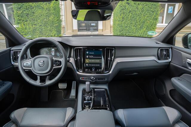 Volvo V60 2.0 T6 Recharge AWD R-Design TREKHAAK | PILOT PACK | BLIS | CAMERA | WINTER PACK