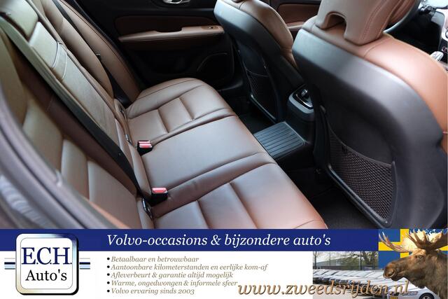 Volvo V60 2.0 T6 Twin Engine AWD Inscription, Leer, Apple CarPlay, Stoelverwarming, Elektr. stoel