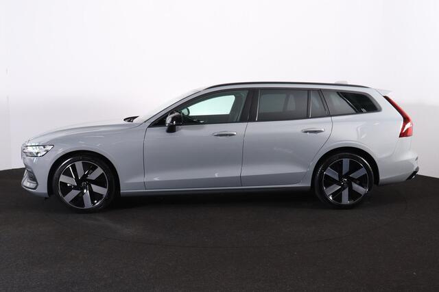 Volvo V60 B4 Essential Edition Sport - Intellisafe Assist & Surround - Parkeercamera achter- Verwarmbare voorstoelen, stuurwiel en achterbank - Parkeersensoren voor & achter - Lederen bekleding - 19" Wielen -