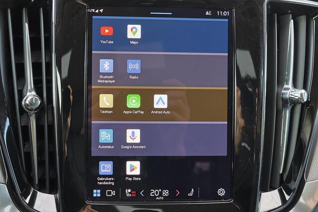 Volvo V60 T6 Recharge AWD Plus Dark - IntelliSafe Assist & Surround - 360º Camera - Harman/Kardon audio - Adaptieve LED koplampen - Verwarmde voorstoelen, stuur & achterbank - Parkeersensoren voor & achter - Elektr. bedienb. voorstoelen met geheugen - Extra getint