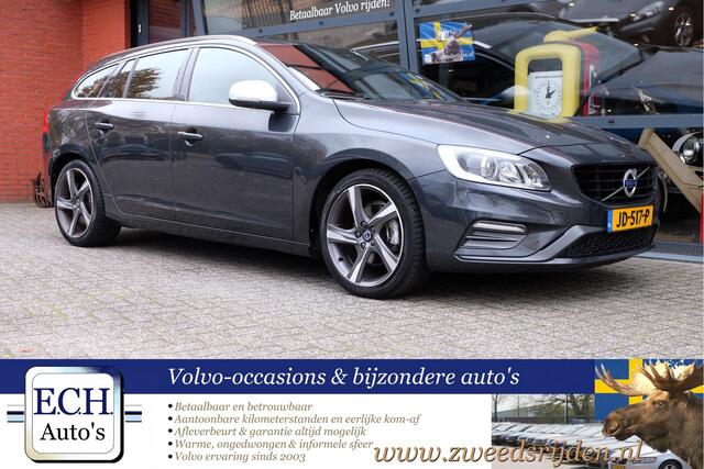Volvo V60 2.0 T3 152 pk R-Design, Standkachel, Navi, 18 inch, Trekhaak