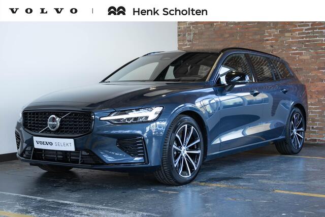 Volvo V60 2.0 T6 Plug-in hybrid AWD Plus Dark | Adaptive Cruise Control | 360° Parkeercamera | Stoelverwarming | Stuurwielverwarming | Harman Kardon Premium Audio | Electrische wegklapbare trekhaak | Google infotainment | Longe Range