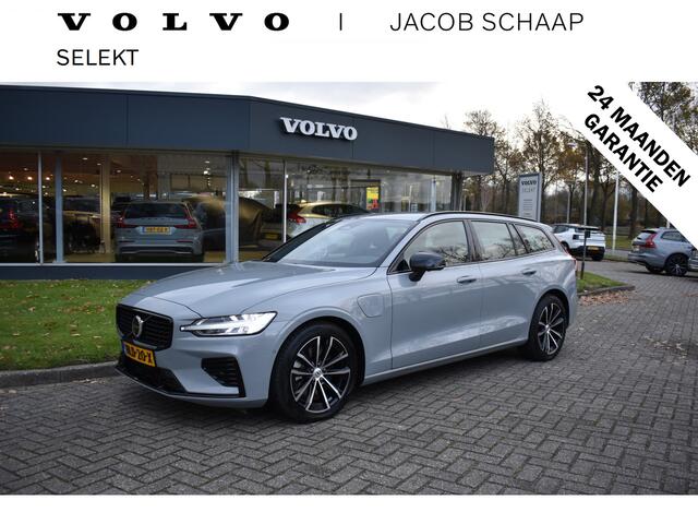 Volvo V60 T6 350PK Plug-in hybrid AWD Plus Dark Trekhaak | H&K | Contour stoelen | 360 Camera | 19"LMV