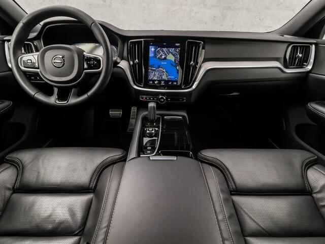 Volvo V60 2.0 T6 Recharge AWD R-Design 391Pk Automaat (APPLE CARPLAY, GROOT NAVI, LUXE LEDER, MEMORY SEATS, CAMERA, STUUR/STOELVERWARMING, GETINT GLAS, STOELVENTILATIE, ADAPTIVE CRUISE, NIEUWSTAAT)