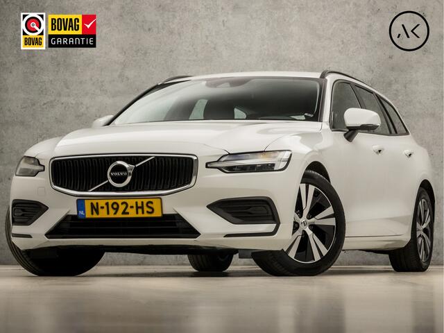 Volvo V60 2.0 B3 Sport 177Pk Automaat (APPLE CARPLAY, GROOT NAVI, STUUR/STOELVERWARMING, GETINT GLAS, ADAPTIVE CRUISE, SPORTSTOELEN, TREKHAAK, PARKEERSENSOREN, NIEUWSTAAT)