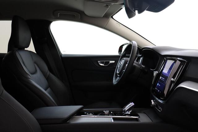 Volvo V60 B4 (M-HYBRID) PLUS DARK -GEVENT.LEDER|CAMERA|TREKHAAK|ADAP.CRUISE|POWER-SEATS|19"