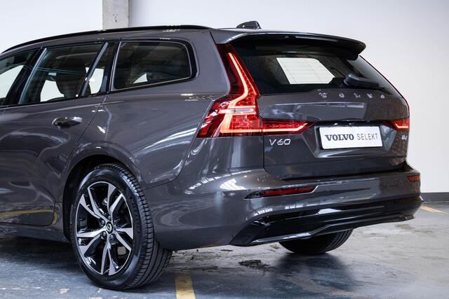 Volvo V60 B4 Plus Dark | Elektrisch verstelbare stoelen | Semi Elektrische Wegklapbare Trekhaak | Stuurverwarming | Adaptive cruise control | Parkeercamera | Parkeersensoren voor + achter | Stoelverwarming | Parkeerverwarming