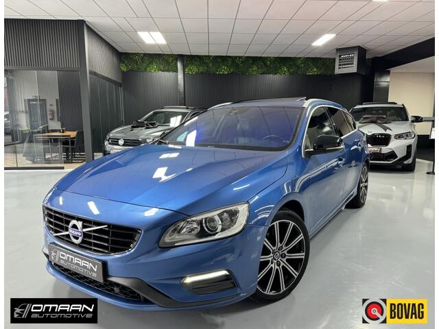 Volvo V60 2.0 D4 191PK R-DESIGN STANDKACHEL LEER TREKHK