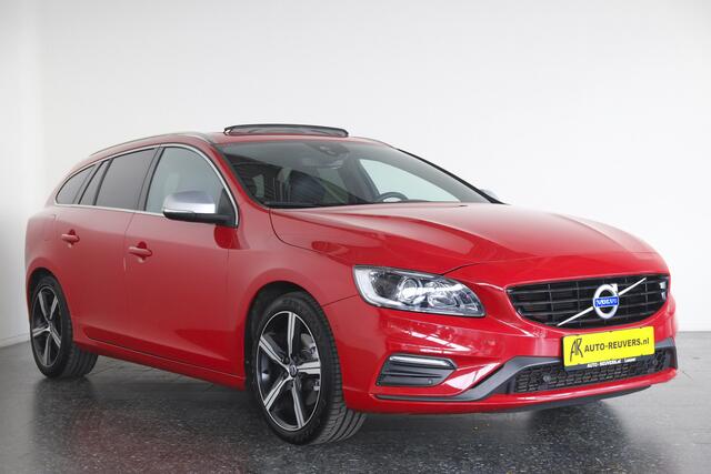 Volvo V60 2.0 T4 R-Design / Opendak / Leder / Navi / Cam / Trekhaak / org NL