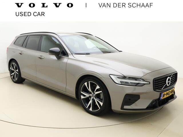 Volvo V60 B3 177pk R-Design / Adapt. Cruise / BLIS / Elektr. Bestuurdersstoel / Stoel + Stuurw. Verwarming / Sportstoelen / Elektr. Achterklep / PDC + Camera / DAB / Getint glas / 18'' / Keyless /