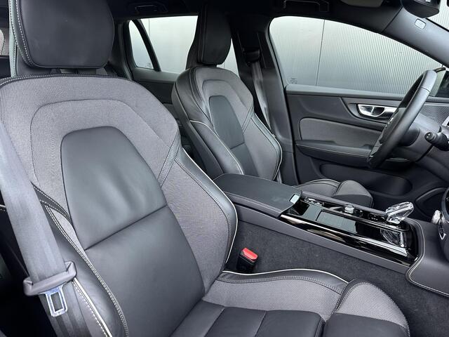 Volvo V60 2.0 T6 Plug-in hybrid AWD Plus Dark Adaptieve cruise control / BLIS / 360 camera / elektr. verst. Contourstoelen / stuur-,stoel-, voorruit verw. / Harman Kardon audio / Trekhaak / Keyless drive / All season banden