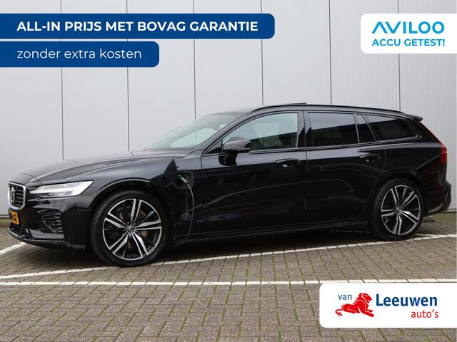 Volvo V60 2.0 T8 Twin Engine AWD R-Design | Pano | Trekhaak | 360 Camera