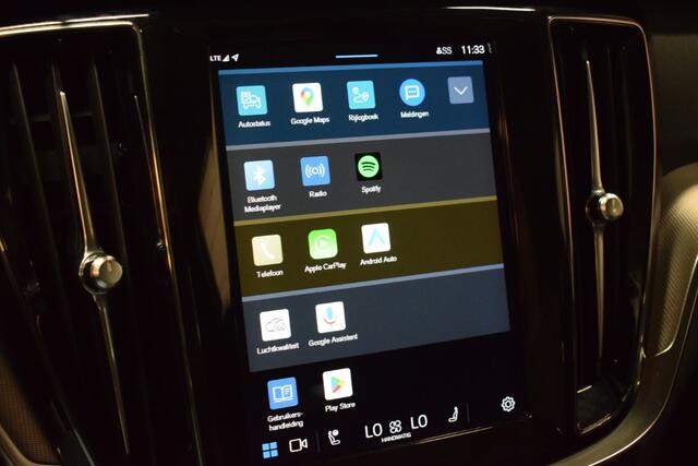 Volvo V60 2.0 B3 163pk AUT7 Plus Dark Virtual Cockpit/ Trekhaak 1800kg/ Leer/ Stoel V+A &Stuurverw./ Camera