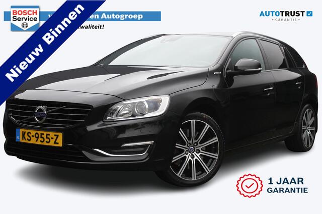 Volvo V60 2.4 D6 Twin Engine Special Edition | incl. 12 maanden garantie | Memory stoelen | Trekhaak | Xenon | Camera | Zwarte hemel | Cruise | Navi | Stoelverwarming | Bochtverlichting | Parkeersensor achter | 18" LMV | 4x nieuwe band! | Rijklaar! |