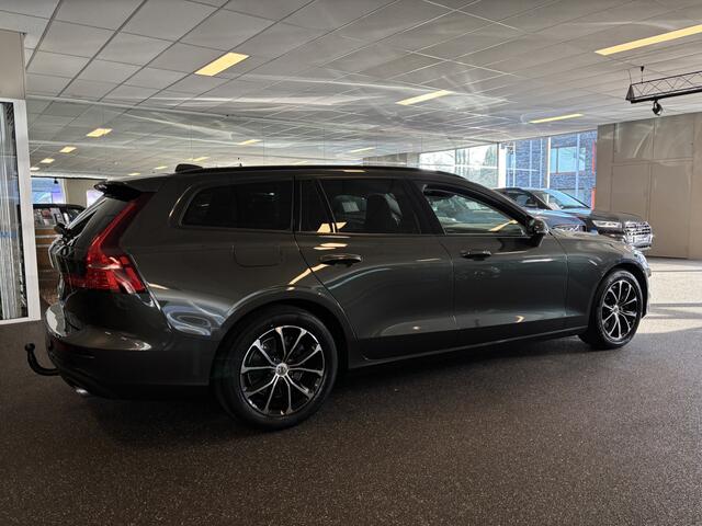 Volvo V60 2.0 B3 163 Pk / Leer / Stuur- en Stoelverwarming / Dab+ / Apple Carplay / Camera / Trekhaak - 100% Volvo dealer -