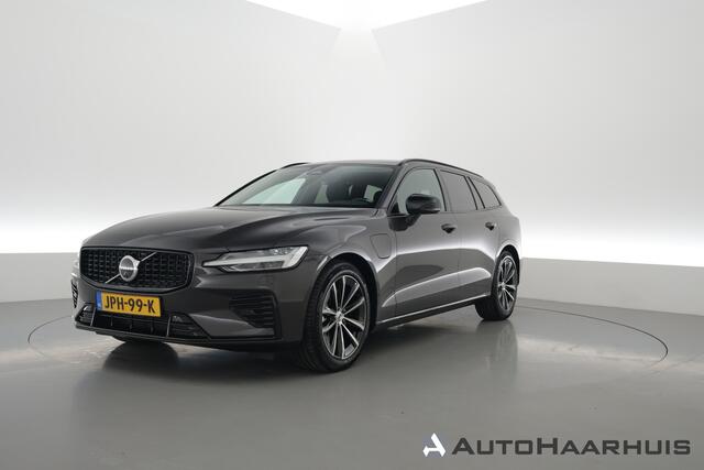 Volvo V60 2.0 T6 Plug-in hybrid AWD Plus Dark | Dig. Cockpit | Nav+CarPlay | Stuur+Stoelverw. | Harman/Kardon | Bliss | Leder+Memory | 360*+PDC | Adapt. Cruise V