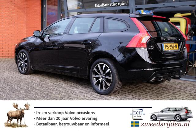 Volvo V60 2.0 D2 Aut. Polar+ Dynamic, Leer, Trekhaak, Elektr. stoelen