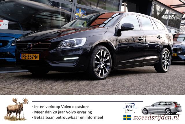 Volvo V60 2.0 D2 Aut. Polar+ Dynamic, Leer, Trekhaak, Elektr. stoelen