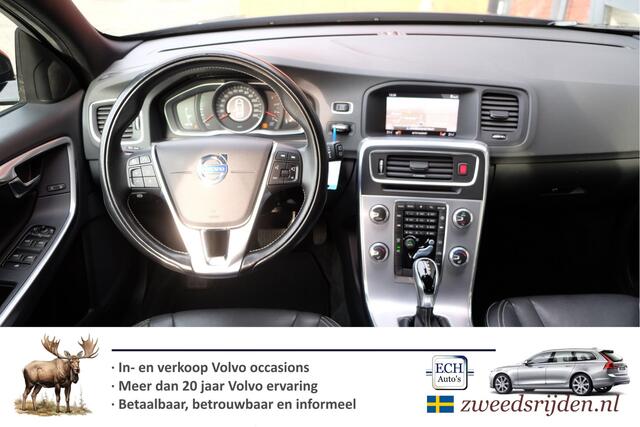Volvo V60 2.0 D2 Aut. Polar+ Dynamic, Leer, Trekhaak, Elektr. stoelen