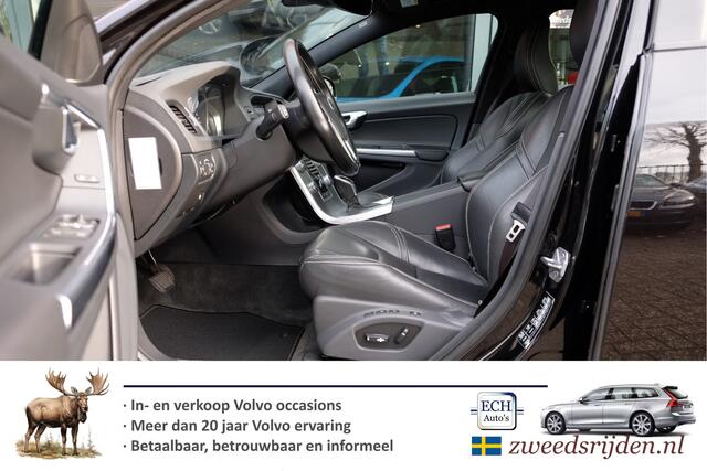 Volvo V60 2.0 D2 Aut. Polar+ Dynamic, Leer, Trekhaak, Elektr. stoelen