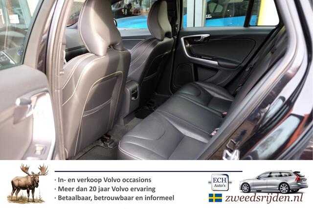 Volvo V60 2.0 D2 Aut. Polar+ Dynamic, Leer, Trekhaak, Elektr. stoelen