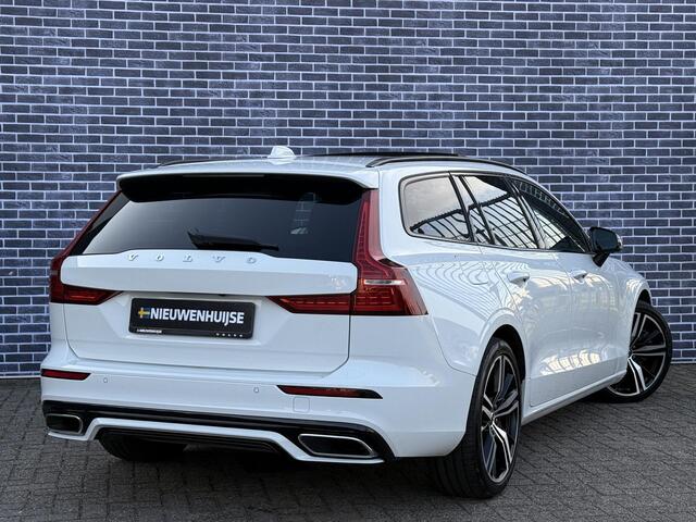 Volvo V60 2.0 T6 Recharge AWD R-Design | trekhaak | Adaptieve cruise controle | Long Range | Panorama Schuifdak | Harman/Kardon | Sportstoelen | Memory | Stuur + Stoel verwarming | Keyless |