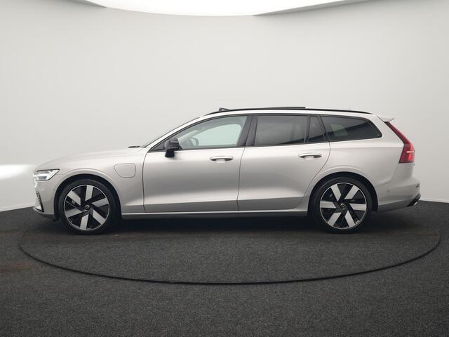 Volvo V60 T6 Recharge AWD LONG RANGE Plus Dark Plug In Hybrid 350pk Dealer O.H. PHEV | Panodak | Adaptive Cruise | 360 Camera | Head Up | Harman&Kardon | Lederen Sportstoelen Memory & Verwarmd | Google Assistent | Stuur Verwarmd | Apple Carplay | Keyless | Blis |