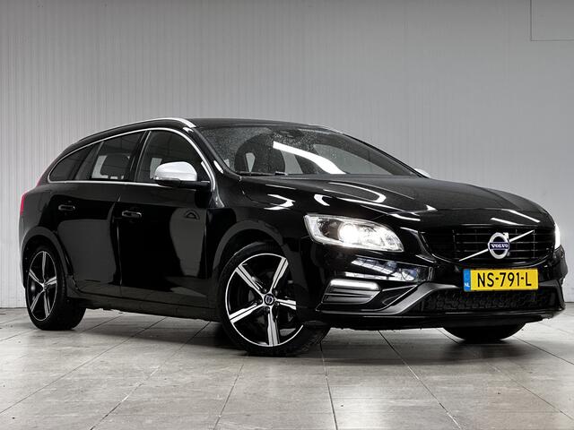 Volvo V60 1.5 T3 R-Design/ Automaat!/ Trekhaak!/ Zwarte Hemel/ 18''LMV/ Stoelverw./ Clima/ Navi/ Cruise/ Bluetooth/ Multi.LEDER.Stuur/ Elek.Pakket/ Isofix/ PDC Achter.