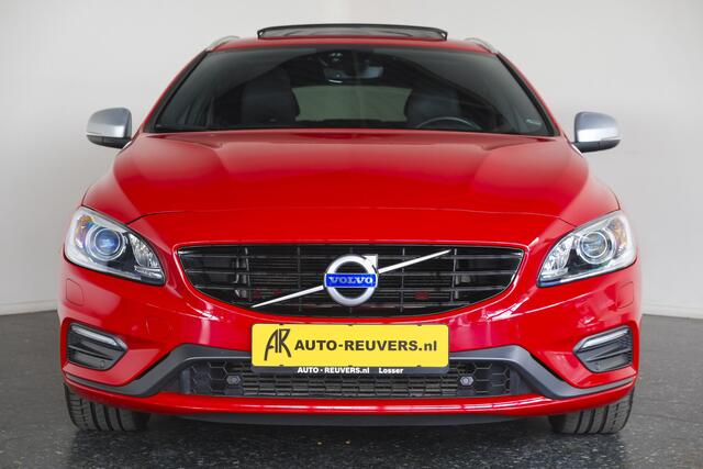 Volvo V60 2.0 T4 R-Design / Opendak / Leder / Trhaak / Cam / Org NL