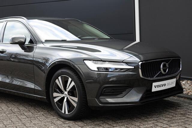 Volvo V60 2.0 B3 Essential Edition | Adaptieve Cruise Control | Camera | Stoel en stuurverwarming | DAB+| Lederen bekleding |