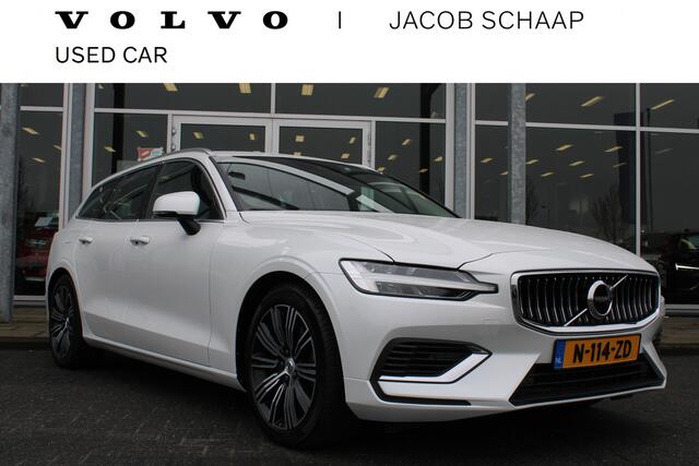 Volvo V60 T8 Recharge AWD Inscription | Trekhaak | Verw. Stoel- & stuurwiel | Apple Carplay/Android Auto | Camera | El. Bestuurdersstoel met geheugen |