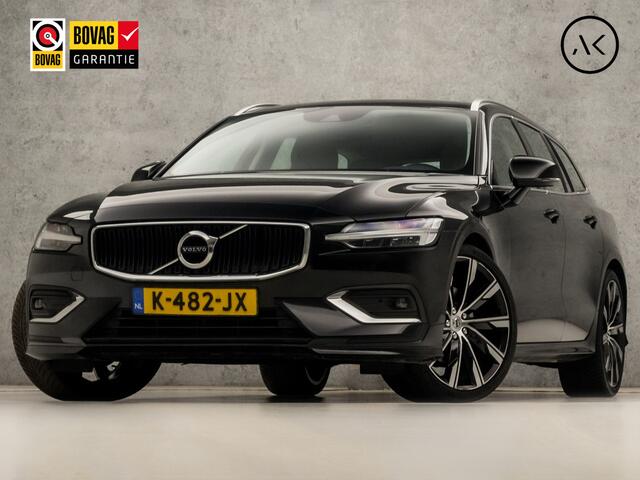 Volvo V60 2.0 B3 Inscription Sport 177Pk Automaat (APPLE CARPLAY, LEDER, 20'' LM VELGEN, STUUR/STOELVERWARMING, SPORTSTOELEN, ADAPTIVE CRUISE, PARKEERSENSOREN, NIEUWSTAAT)