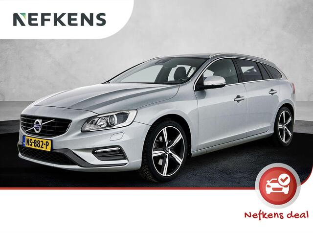 Volvo V60 2.0 T3 Nordic+ 152PK | Trekhaak | Navigatie | Climate Control | Cruise Control | Parkeersensoren Achter | bi-xenon koplampen | Verwarmbare Voorstoelen | Isofix | Privacy Glass |