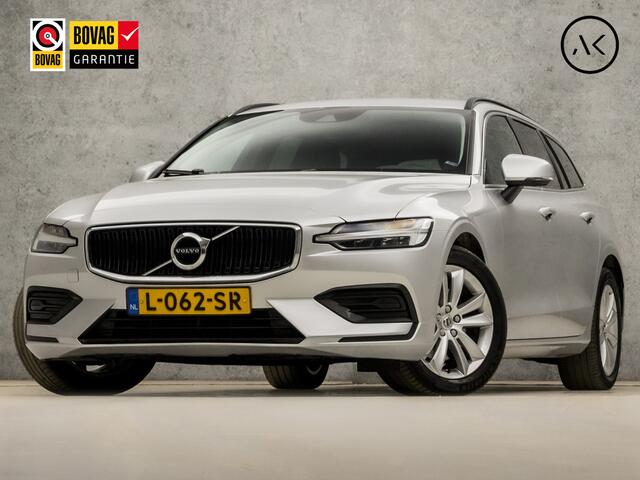 Volvo V60 2.0 B3 Momentum Sport 177Pk Automaat (APPLE CARPLAY, GROOT NAVI, GETINT GLAS, SPORTSTOELEN, PARKEERSENSOREN, DAKRAILS ZWART, LANE ASSIST, NIEUWE APK, NIEUWSTAAT)