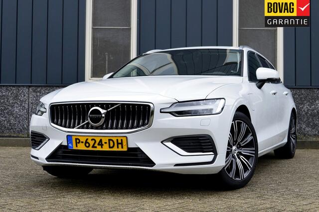 Volvo V60 2.0 T8 Recharge AWD Inscription Rijklaarprijs-Garantie Leder Sport interieur Trekhaak Led Camera